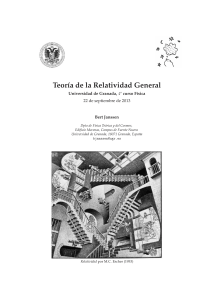 Janssen - Teoría de la Relatividad General (Notas, UGR, 2013)