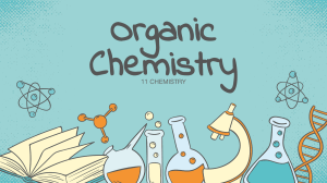 11CHE Organic chemistry