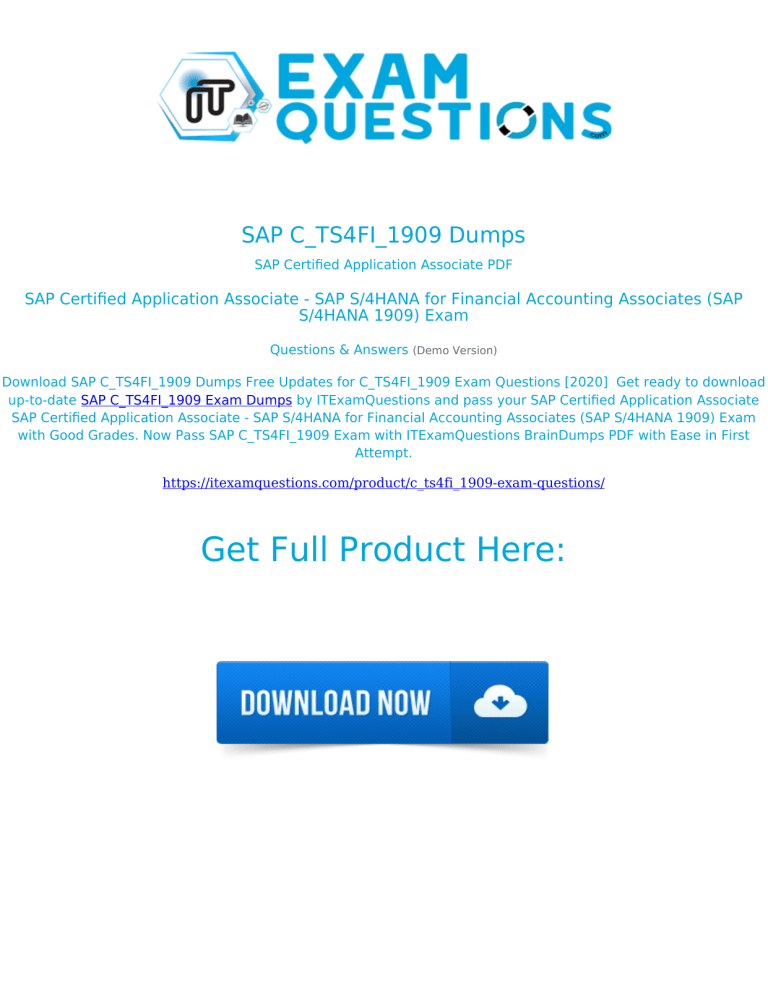 C_TS4FI_2020 Originale Fragen