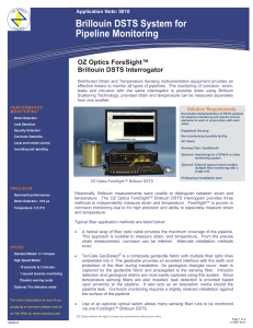 Brillouin DSTS Interrogator