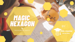 magic hexagon