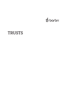 Barbri Outline - Trusts