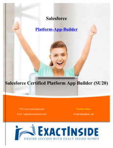 Salesforce-Platform-App-Builder