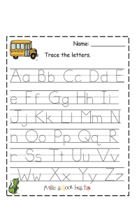 Practice Writing Letters