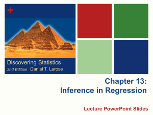 Larose2e LecturePowerPointSlides Ch13