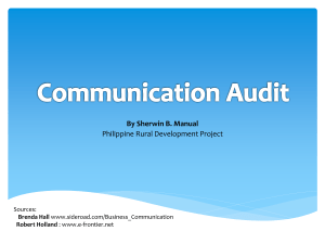communication audit