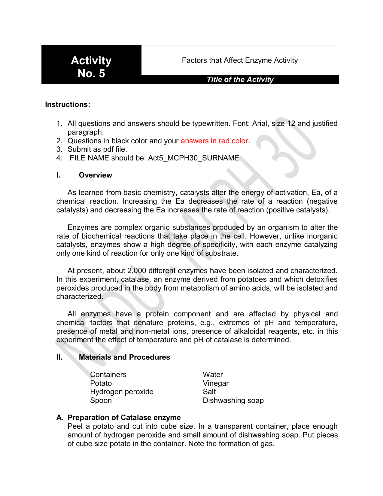 effect of ph on enzyme activity pdf