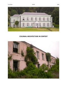 Colonial arquitecture