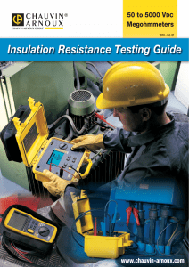 Chauvin Insulation Testing Guide