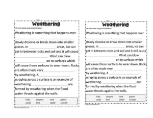 weathering  activity (2)