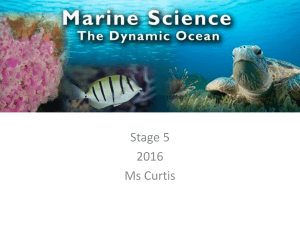 1. Marine Studies Introduction