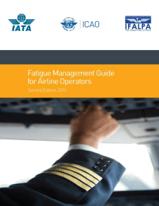 Fatigue Management Guide for Airline Operators