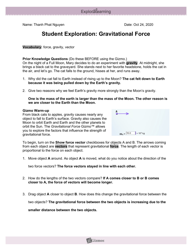 GravitationalForceSE