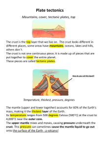 Plate tectonics main