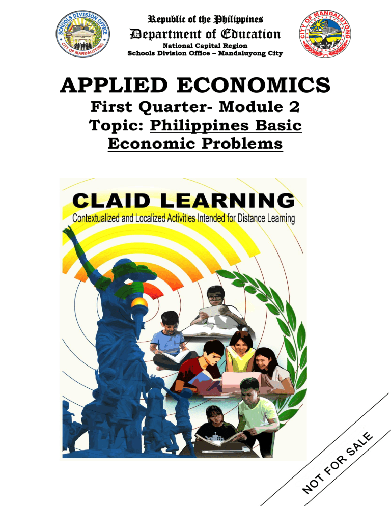 applied economics assignment