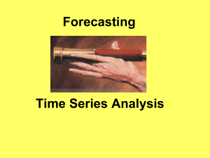 4.1 Time Series Analysis - Trend