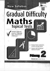 Gradual Difficulty Maths Topical Tests 2
