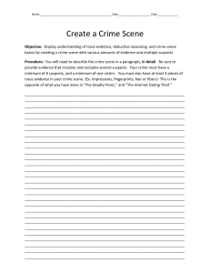Create a Crime Scene