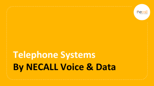 Telephone Systems by NECALL voice and Data