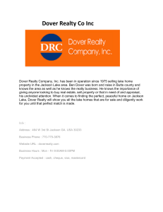 Dover Realty Co Inc