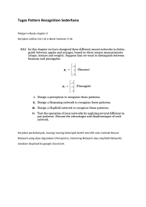 Tugas Pattern Recognition Sederhana