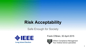 risk acceptability