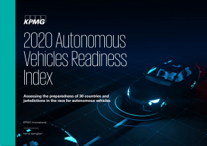 [KPMG] 2020 Autonomous Vehicles Readiness Index