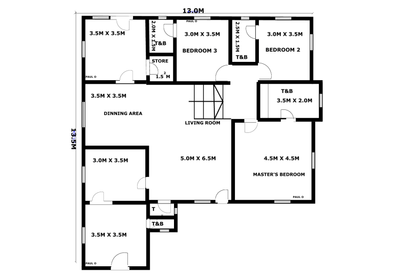 PAULo Building plan