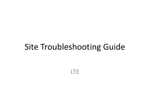 LTE Troubleshooting Guide
