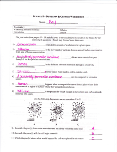 osmosis diffusion review KEY