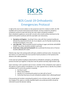 BOS Covid-19 Logo Orthodontic Emergencies Protocol final (1)