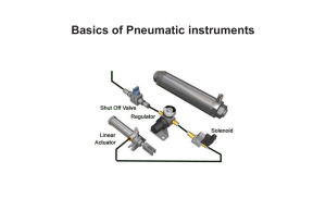 Basics of Pneumatic instruments