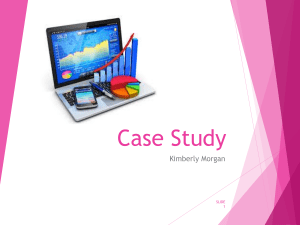 K. Morgan Wk6 Case Study PowerPoint