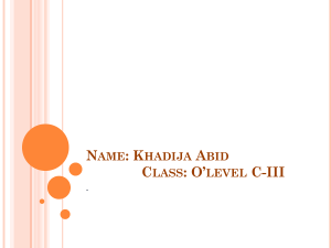 KhadijaAbid-Biology-- Nitrogen cycle Presentation.