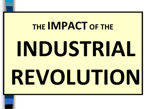 2 Impact of Industrial Revolution