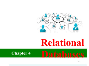 Chapter4 Relational Database