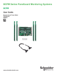 BCPM Panelboard Monitoring System User Guide