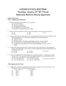 Additional Midterm Review Questions 2013-2014