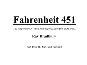Fahrenheit 451 part 2- Q & A