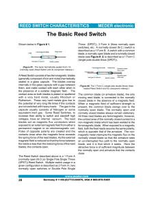 The Basic Reed Switch