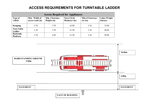 Fire engine Access Requirements
