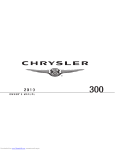 300 owners manual