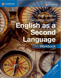 IGCSE English as a Second Language Workbook (fourth edition) public