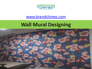 Wall Mural Designing