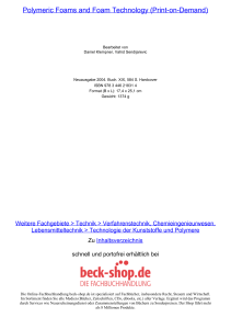 PVC Foam Processing: Extrusion & Morphology