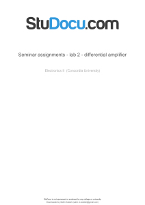 seminar-assignments-lab-2-differential-amplifier