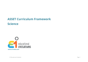 ASSET Curriculum Framework - Science (1)