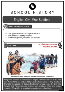 English-Civil-War-Soldiers-Resource-Collection