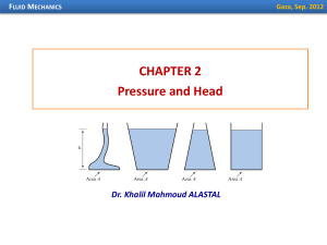 Pressure And Head