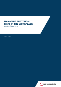 Managing Electrical Risks at workplace